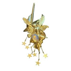 Kirks Folly Dangling Fairy Brooch